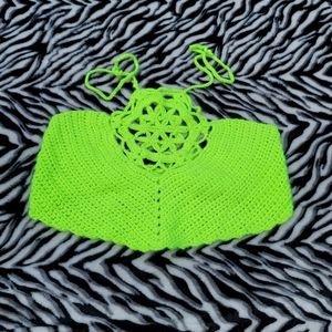 Crocheted Crop top